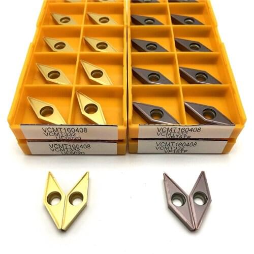 VCMT160408 MA UE6020 External Turning Tool carbide insert high quality Cutting tool VCMT 1604048 metal lathe tool turning insert
