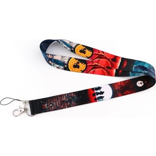 J2786 Funny Cartoon Tv Show Lanyard Keychains Accessory For Mobile Phone USB ID Badge Holder Keys Straps Tags Neck lanyard