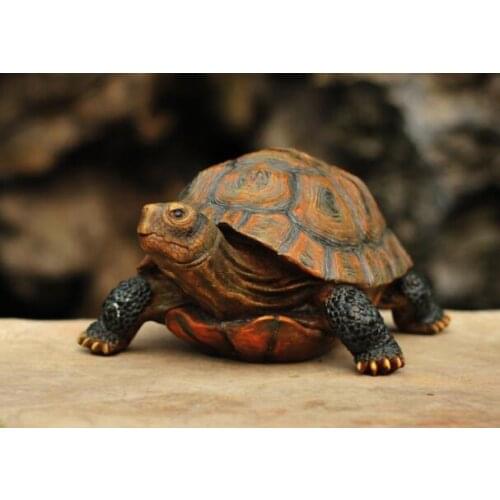 ANIMAL TORTOISES A VILLA GARDEN ORNAMENTAL POND GARDEN ORNAMENTAL POND GARDEN RESIN STATUA ARTS