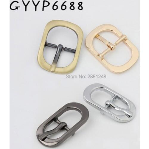 10-30pcs 12mm 19mm 6 colors gunmetal plated letaher craft adjusted strappping pin buckle belts bags fasteners