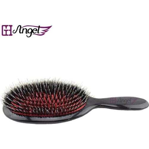 120pcs Oval Cushion Boar Bristle Nylon Hair Comb Anti-static Hair Scalp Massage Hairbrush Salon Hair Brush Hair Styling Tools