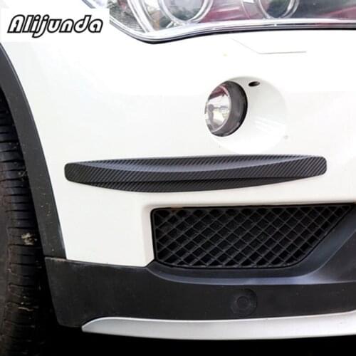 2 pcs car front cover bumper scratch corner guard decoration for Volvo S40 S60 S80 XC60 XC90 V40 V60 C30 XC70 V70