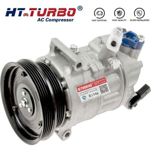 PXE16 Auto AC Compressor 1K0820803K 1K0820803R 1K0820808C 1K0820808E For Volkswagen BEETLE GOLF JETTAs RABBIT Passat AUDI A1 TT