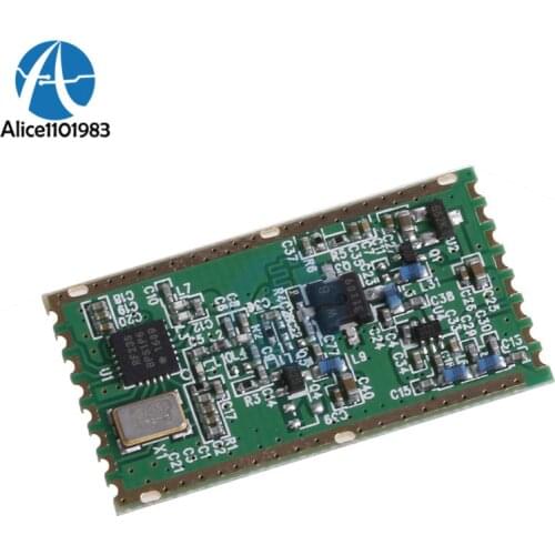 RFM23BP Wireless ISM Transceivers Module 433Mhz 1W High Power RF Remote Control Controller FSK Wireless Diy Electronic PCB Board