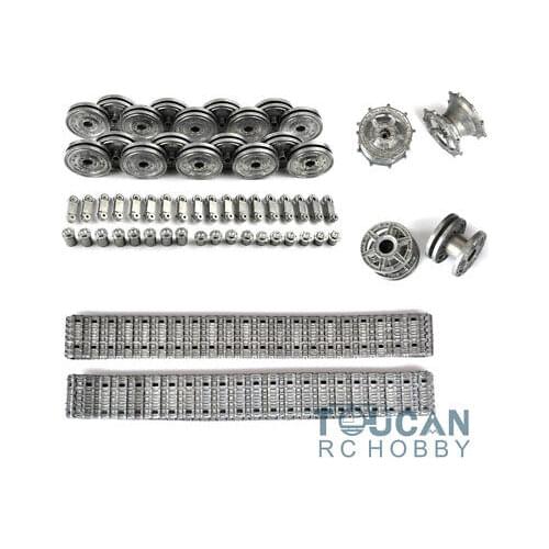 Heng Long 1/16 German King Tiger RC Tank 3888A Metal Tracks Sprocket Idler Wheels THZH0154-SMT4