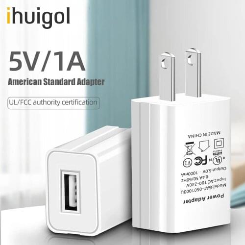 !ACCEZZ Phone Charger 5V 1A Wall Charger For iPhone X 8 7 iPad EU US Adapter For Samsung S9 Xiaomi 8 Huawei Mobile Phone Charger