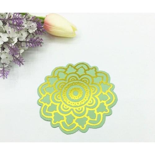 Julyarts 2019 Hot Foil Plate Circle Flower Metal Cutting Die For Scrapbooking Stencils Stamping Paper Card Die Cut Craft Dies