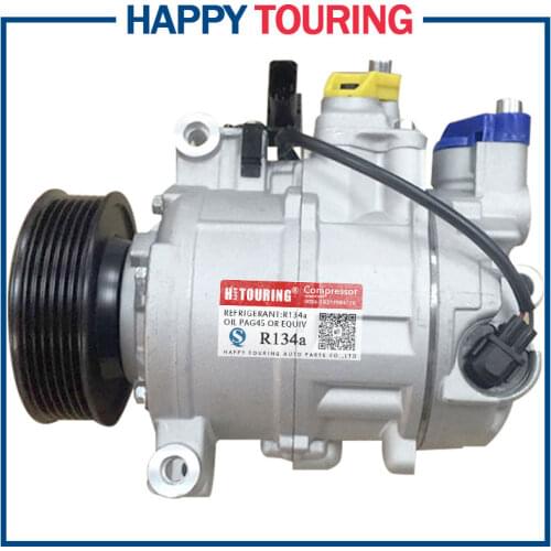 7SEU17C A/C Compressor for Audi A4 8E5 8H7 8HE 8E2 B6 8EC 8ED B7 Q7 4L 4F0260805AD 4E0260805Q 4F0260805E 4F0260805L 8E0260805AE