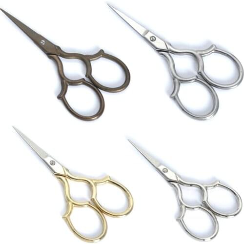Creative Vintage Retro Mini Cut Scissors office Home Children Embroidery Vintage Scissors Gift 630
