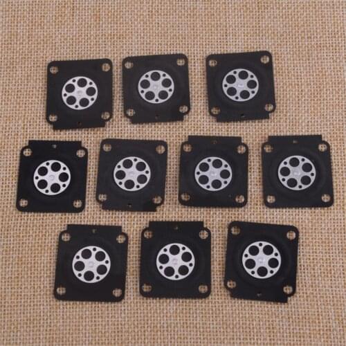 LETAOSK 10pcs/Set Carburetor Metering Diaphragm 4314 121 4700 A015053 Fit for Stihl Zama Carb