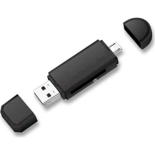 Micro USB+USB 2in 1 OTG Card Reader Universal High Speed USB3.0 Memory Card Adapter for Computer/Windows/PC/Android/Phone/Tablet