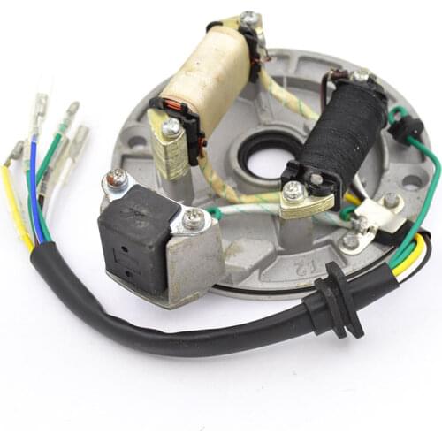 Motorcycle 6 Wire Magneto Stator Coil Generator For 50cc 70cc 90cc 100cc 110cc 125cc Dirt Bike Go Cart TaoTao