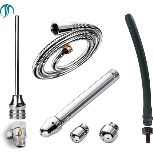 Wetips Anal Shower Higienica Ducha Head Enema Cleaning Ducha Toilet Bidet Nozzle Butt Cleaner Anal Enema Douche Enema Shower