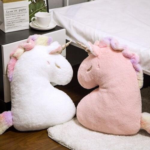 50CM New Creative Plush Toy Soft Stuffed Unicorn Doll Cute Pegasus Plush Pillow for Children Girl Birthday Gifts NTDIZ1080
