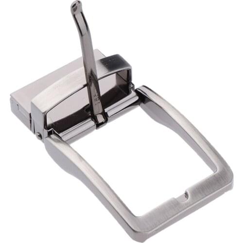 2Pcs1.3" (33-34 mm) Single Prong Square Belt Buckle Replacement Belt Buckle