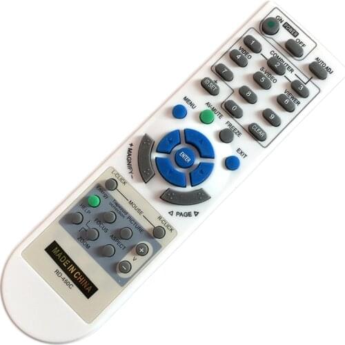 Remote Control For NEC Projector VT470 VT590 VT580 VT695 VT700 NP405C NP410+ NP410W NP500 NP700 M300WS M300XS+ M260XC M260XS