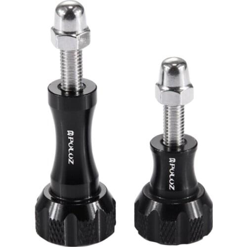 PULUZ CNC Aluminum Thumb Knob Stainless Bolt Nut Screw for GoPro NEW HERO /HERO6 /5 /5 Session /4 Session /4 /3+ /3 /2 /1