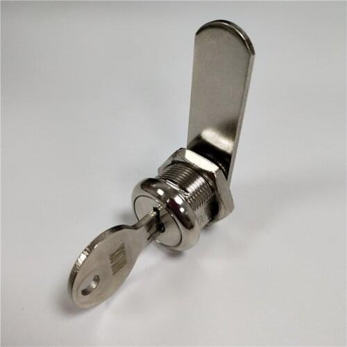 Raylock 0.62 inch cabinet lock best selling to UK supermarket single bitted flat key cam lock