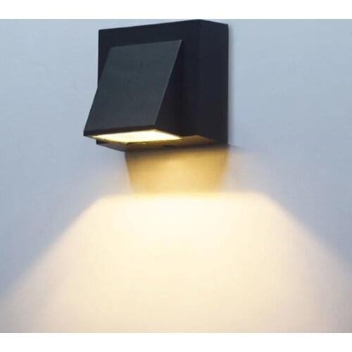 Modern minimalist outdoor waterproof wall lamp LED courtyard lamp gate lamp terrace balcony garden wall lamp