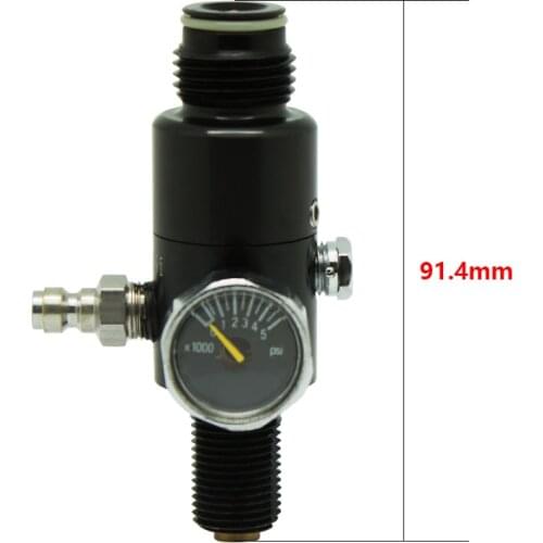 SPUNKY 5/8-18UNF 3000psi Paintball Tank Regulator with Output Pressure 800psi