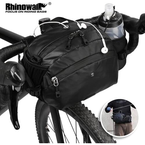 Rhinowalk bike bag handlebar bag Bicycle Bags Waterproof Multifunction Portable Shoulder Bag Cycling Bag Bike Accessorie 2020