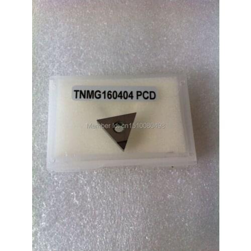 2PCS PCD Inserts TNMG160404 PCD Suitable For Lathe Tools
