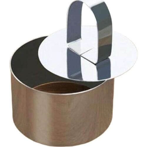1 PC Round Cricular Mousse Cake Mold Stainless Steel Cake Mousse Mould Retractable Mousse Ring Cake Mold E618