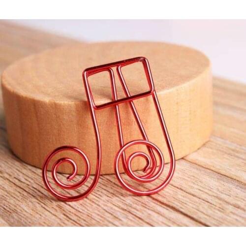 10pcs Red Premium Note Paper Clip Paper Clip Special Paper Clip