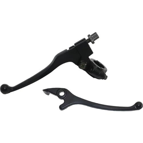 110mm Black Foldable Clutch/Brake Lever 22mm Fit for Off-Road Motorcycle 110cc 125cc Handlebar Pit Dirt Bike Scooter Parts