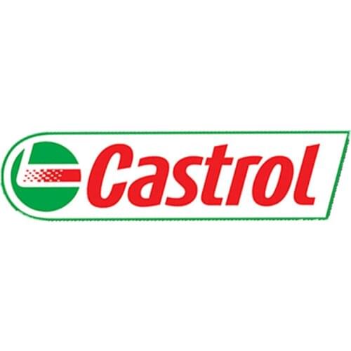 13cm Car Styling Creative Car Sticker Waterproof Castrol Huile Racing Autocollants Auto Moto JDM ATV Vinyl Decal
