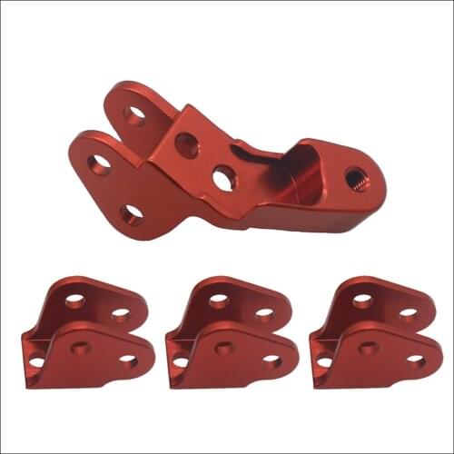 4 pcs/set alloy lower link mount shock mount for Redcat Gen8 crawler upgraded parts
