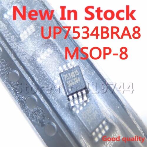 5PCS/LOT UP7534BRA8-15 7534B15 MSOP-8 IC chip New In Stock Original Quality 100