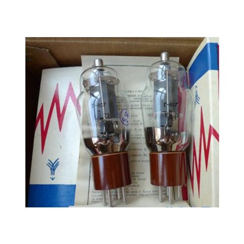 FREE SHIPPING coffee seat soviet original box single package 807 tube Replacement FU7 807 tube