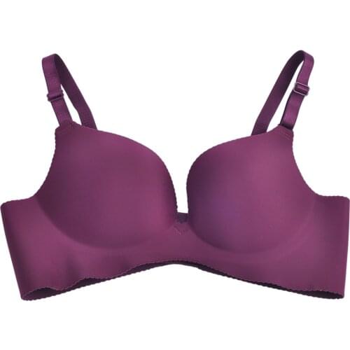Women sexy Push Up Bra Big Size Bralette Underwear Women Seamless Brassiere Backless Backless Wedding BH A B C D 70 75 80 85