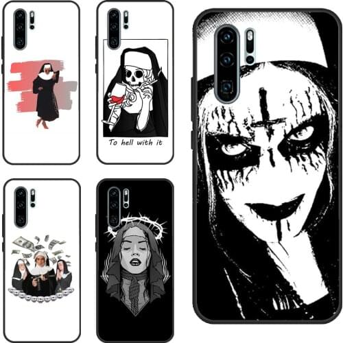 Sister Nun For Huawei P30 Lite P40 P20 Pro Nova 5T P Smart 2019 Case For Honor 20 10 X Lite 8X 9X