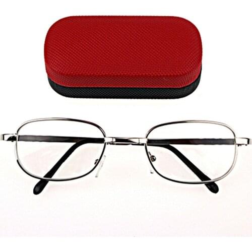 Men Folding Portable Resin Metal Frame Reading Glasses Women Cloth Case EyeGlasses Spectacles 1.0 1.5 2.0 2.5 3.0 3.5 4.0 R065