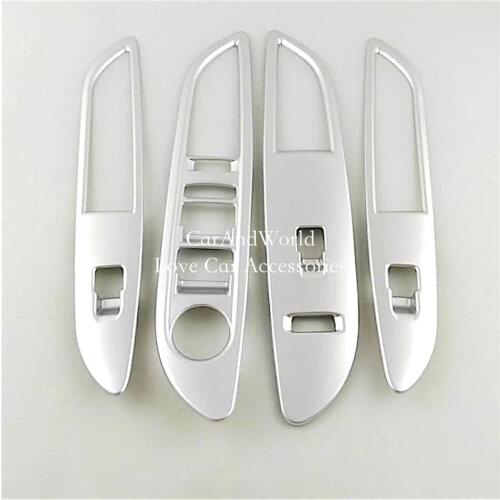 For Opel Mokka For Buick Encore 2012-2019 LHD Interior Armrest Door Window Glass Switch Button Cover Trims Garnish Accessories