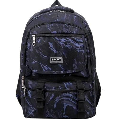 Camouflage Backpack For Men Women 2021 Fashion Youth Outdoor Sports Back Pack Student School Bag Leisure Hiking Backbag Black