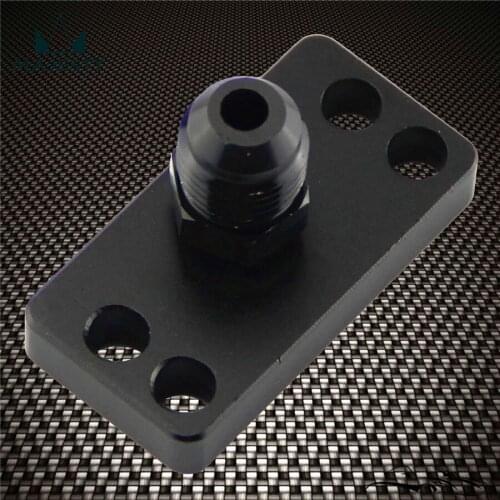 NEW FUEL RAIL ADAPTER With AN6 Tail For DC2 D15 D16 B16A B18C Black