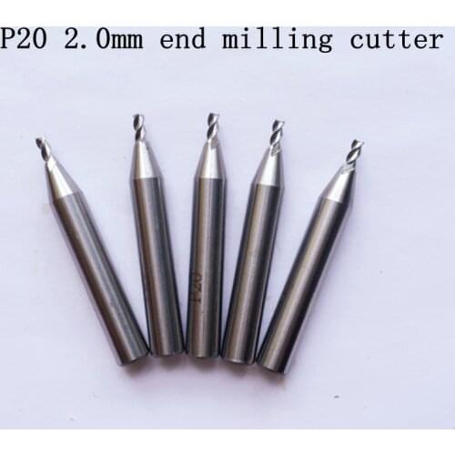 One piece P20 end milling cutter HSS drills for AN-SAN Panther dimple & laser key cutting machines TR2050 model