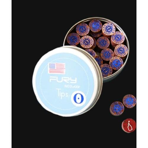 Original Fury O H Tips 14mm Tip Multi-layer Tips Excellent Popular Professional Billiards Accessories