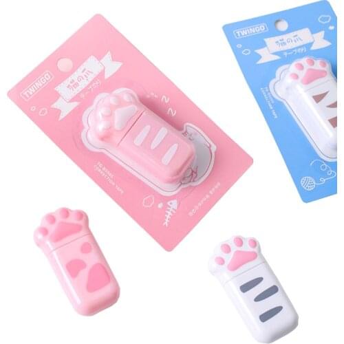 1pc Correction Tape Cat Claw Portable Correction Tape Promotional Office Stationery Student Prize School Supply