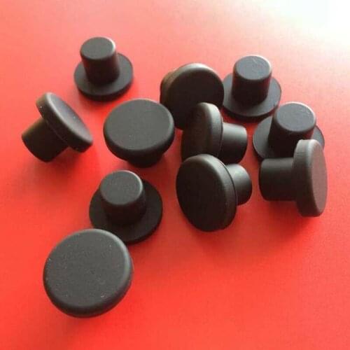 10pcs 9mm~19mm Black Silicone Rubber Sealing Plug Waterproof Hole Plug Blanking End Caps Pipe Tube Inserts Plugs Bungs