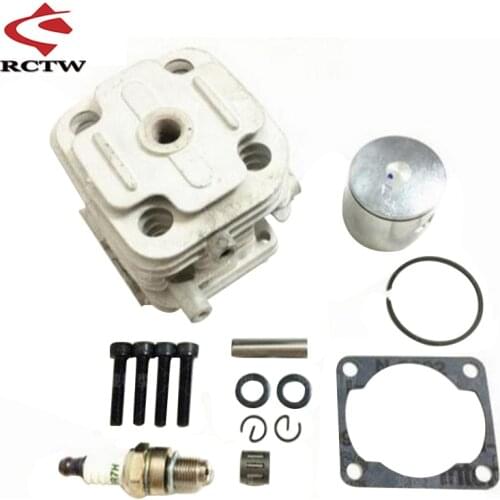 26cc Cylinder Head Piston Kit for 26cc Engine Zenoah CY for 1/5 Hpi Rofun Baha Km Rovan Baja 5b 5t 5sc Losi 5ive-T Toys Parts