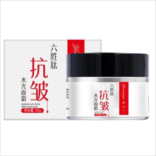 50g Anti-wrinkle Six peptide Face cream collagen Nourishing cream hyaluronic acid moisturizing anti-aging serum skin care