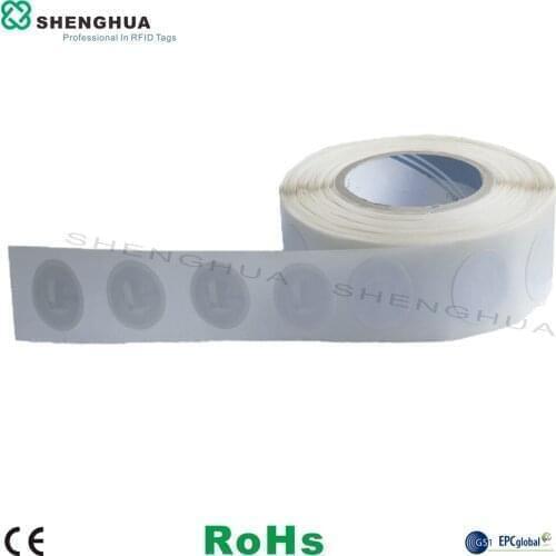 50pcs/lot Passive RFID Clear NFC Tag Smart Programmable RFID Label Sticker FM 08 Chip For Custom Printer Customization