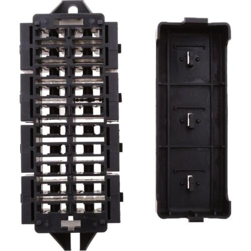 Car 20 Way Blade Fuse Box Holder Distribution Block Fusebox With Fuses High Quality