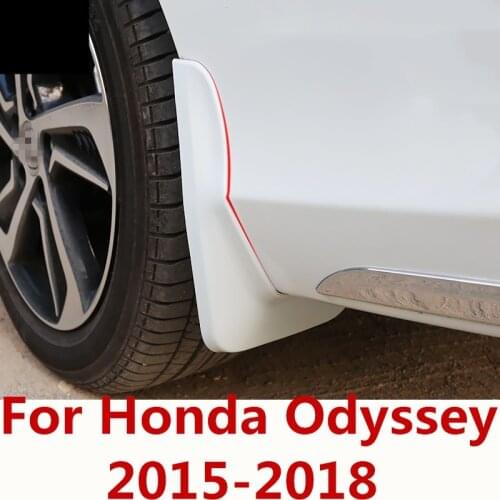 For Honda Odyssey 2015-18 Car Mud Flaps Mudflaps Splash Guards Mud Flap Mudguards Fender Front Rear Styling Exterior decoration