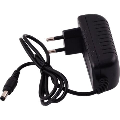 Fast 50PCS 12V 2A AC 100V-240V Converter Adapter DC 12V 2A 2000mA Power Supply EU/AU/UK/US Plug 5.5mm x 2.1-2.5mm for LED CCTV