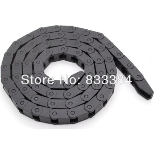 Hot sale 1pcs Cable drag chain wire carrier 10x20 length 1000mm/1M/1meter with end connectors